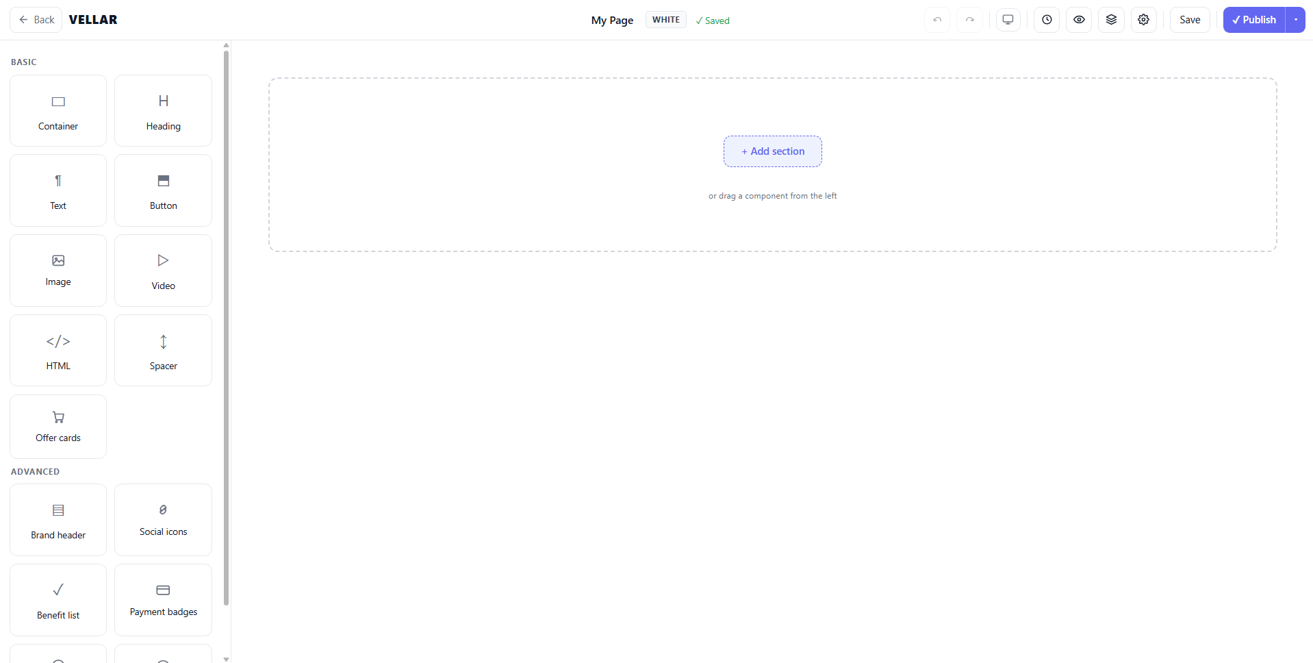 Page editor