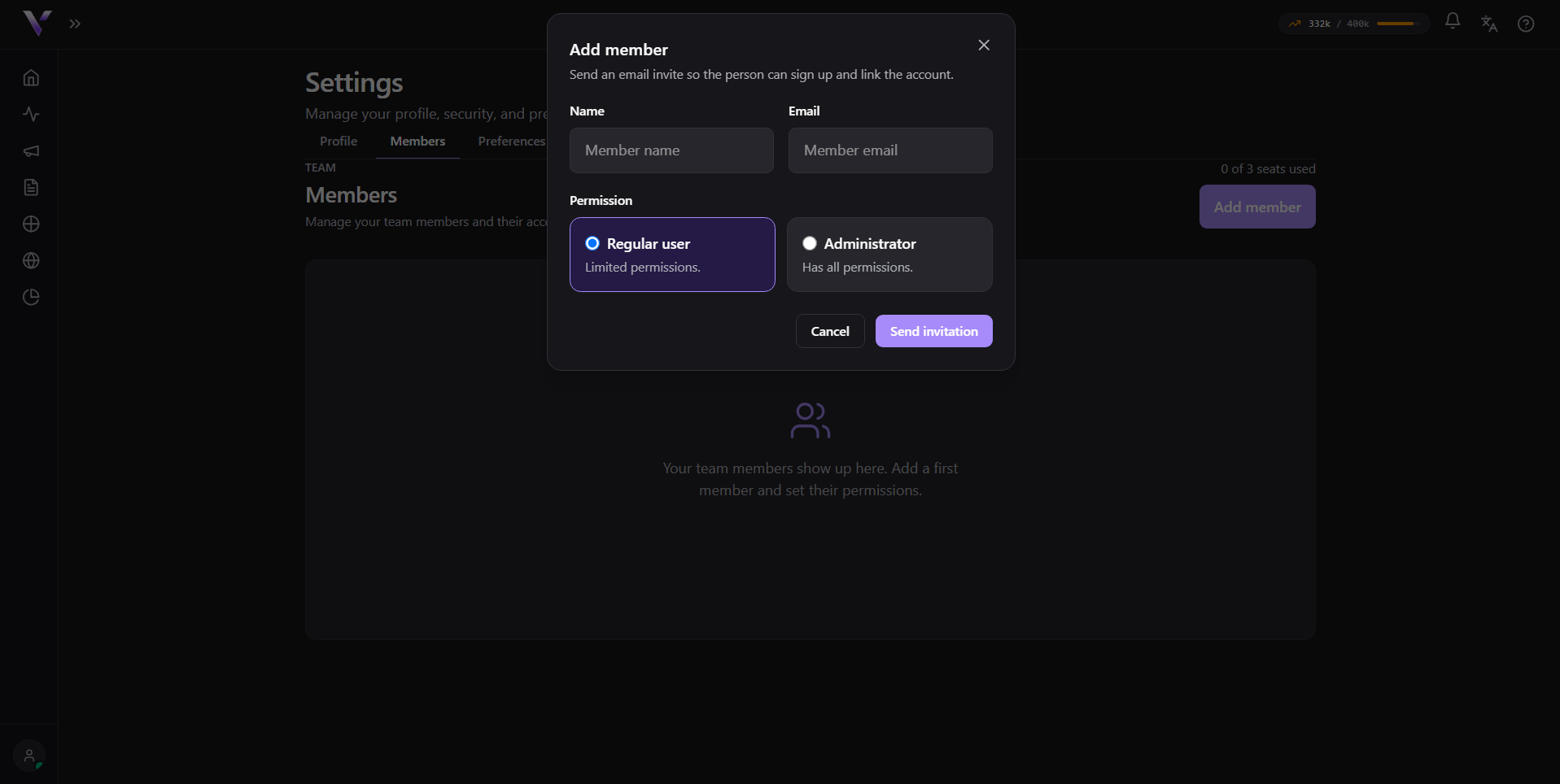 Add member